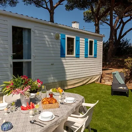 Hébergement de vacances Le Photinia, Mobil-home Climatisé Avec Vue Situé Au Cœur Du Domaine Hyères